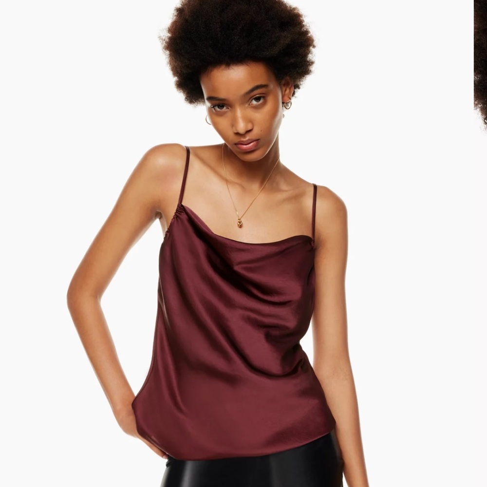 Aritzia Cowl Neck Top